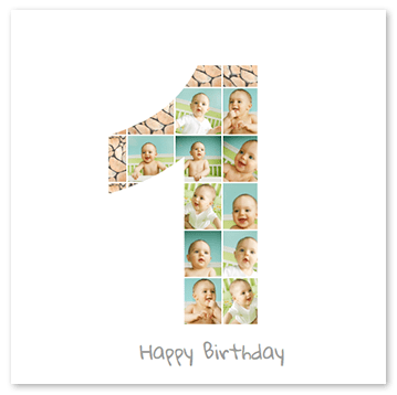 1st Birthday Photo Collage Free Templates For Up To 100 Photos