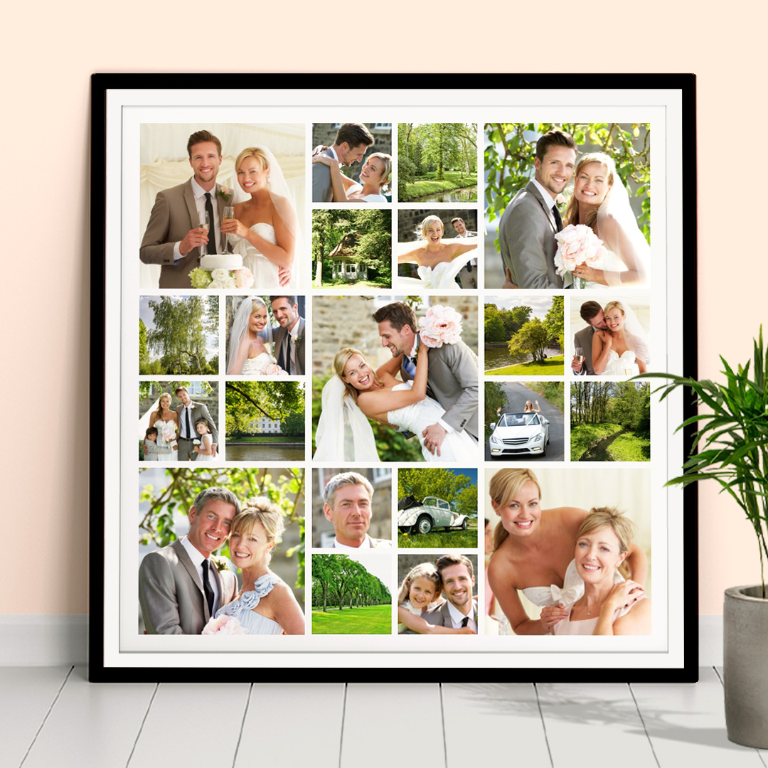 frame collage template march