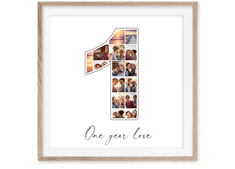 first anniversary love collage 2