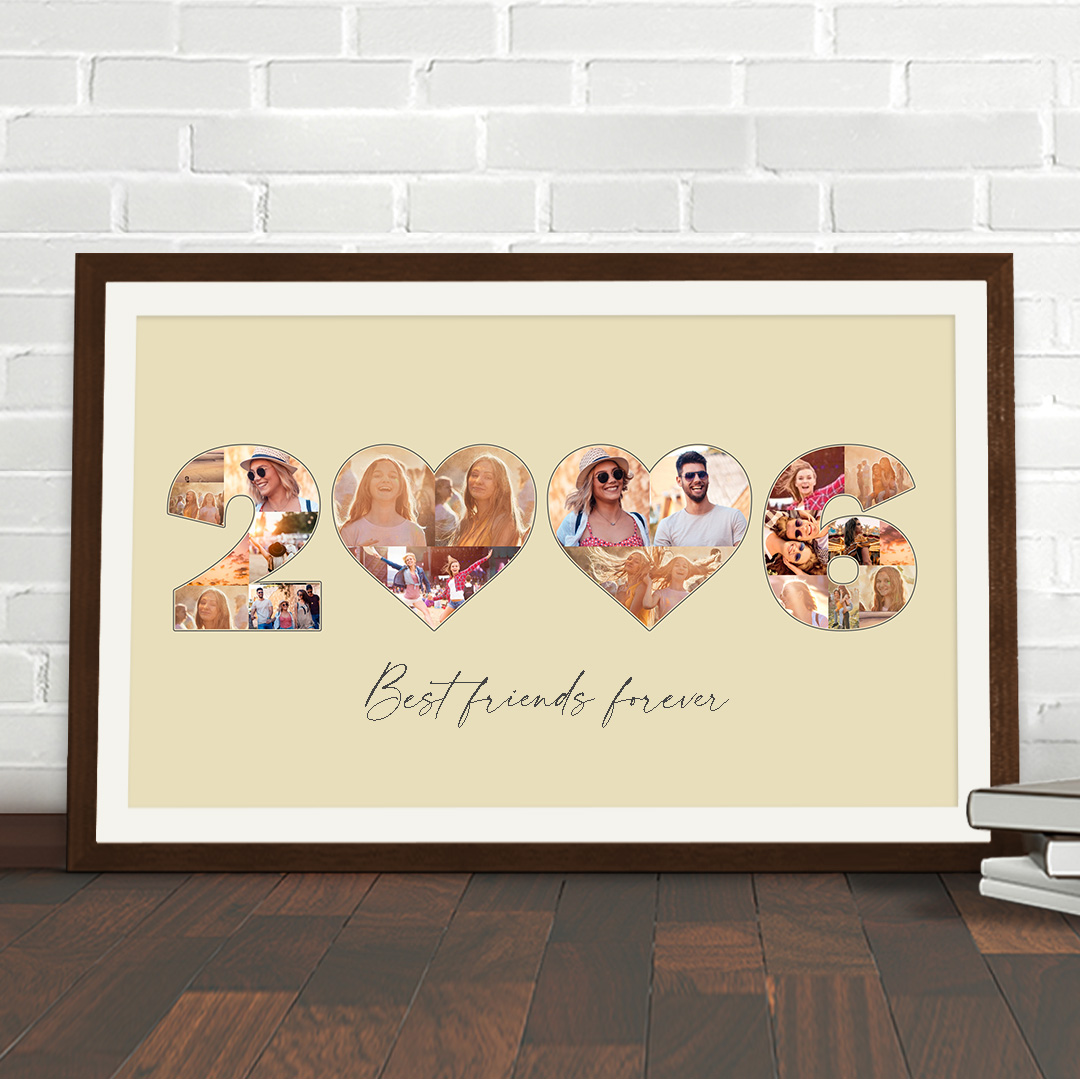 Best friend forever Photo frame effect