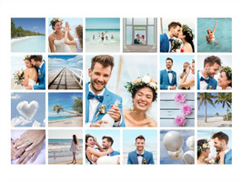 photo collage for wedding 2