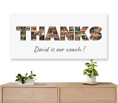 thank you gift coach collage