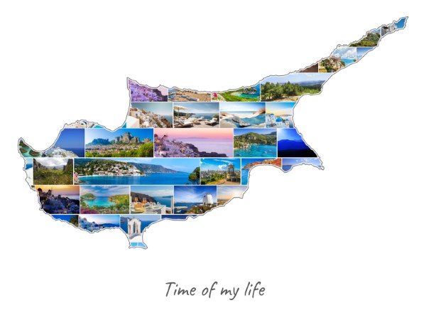 Cyprus-Collage filled with own photos