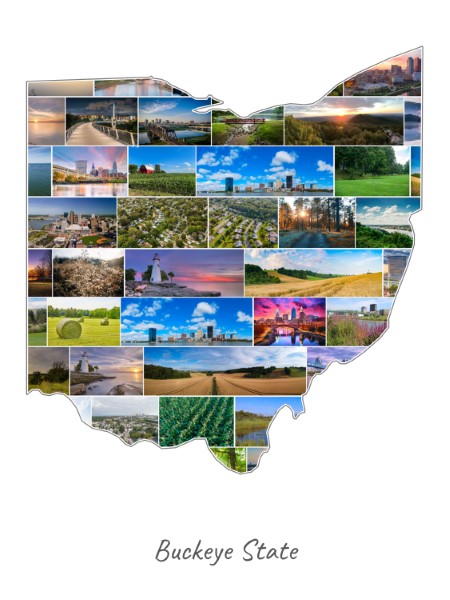Ohio-Collage filled with own photos