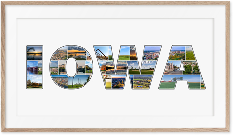 A Iowa-Collage is a wonderful travel memory