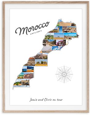 Your Morocco-Collage from own photos