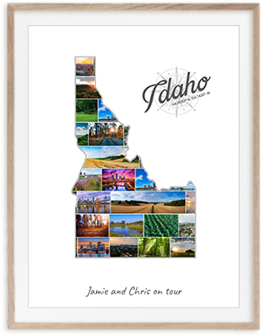 Your Idaho-Collage from own photos