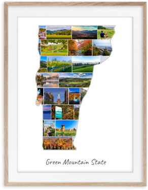 Your Vermont-Collage from own photos