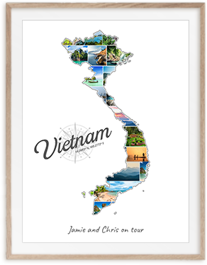 Your Vietnam-Collage from own photos