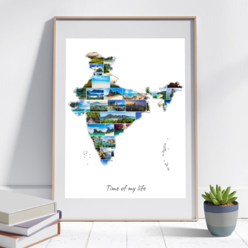 The India-Collage can be customised