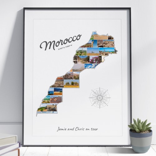 The Morocco-Collage can be customised