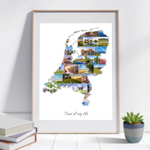 The Netherlands-Collage can be customised
