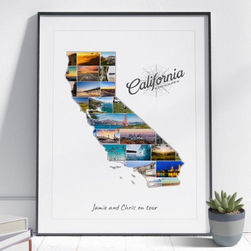 The California-Collage can be customised